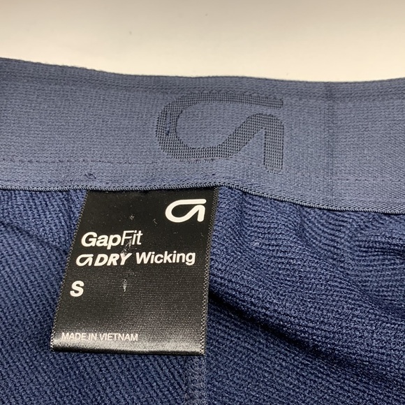 Gap Fit Core Trainer Dry Wicking Activewear Pants Small Navy Blue - Picture 5 of 11